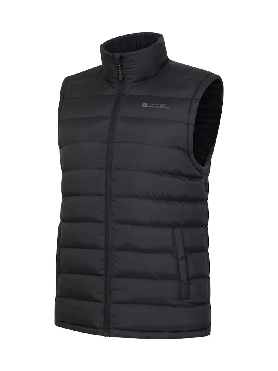 Mountain Warehouse Black Seasons Mens Padded Gilet