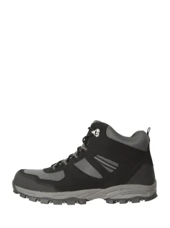 Mountain Warehouse Black Mens Wide Fit Mcleod Boots