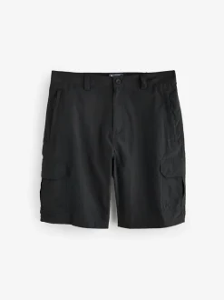 Mountain Warehouse Black Mens Explore Quick Drying Shorts