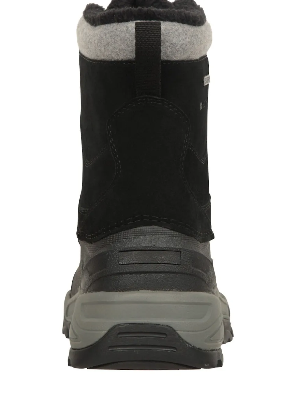 Mountain Warehouse Black Snowdon Extreme Mens Snow Boots