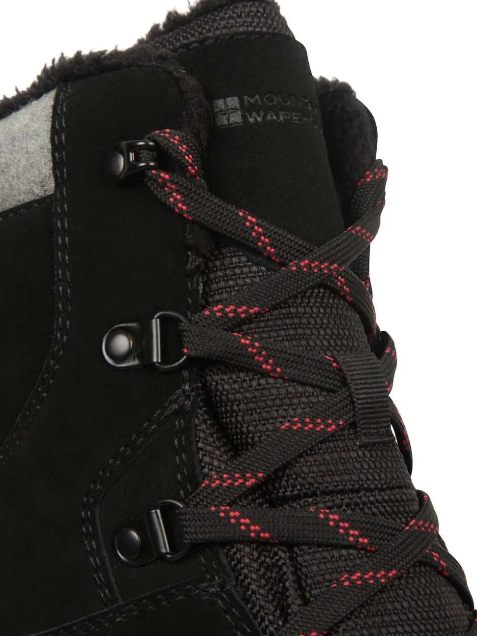 Mountain Warehouse Black Snowdon Extreme Mens Snow Boots
