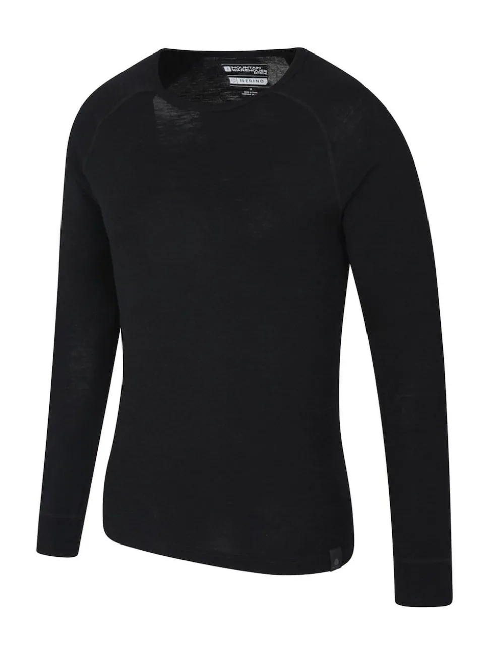 Mountain Warehouse Black Merino Thermal Tops 2 Pack