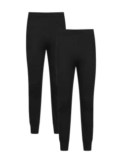 Mountain Warehouse Black Talus Mens Thermal Joggers Multipack