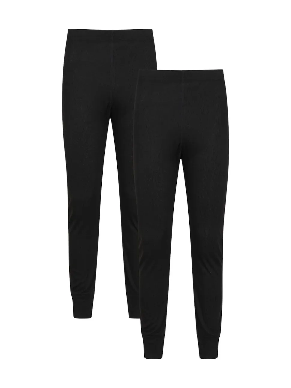 Mountain Warehouse Black Talus Mens Thermal Joggers Multipack