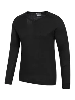 Mountain Warehouse Black Mens Talus Thermal Top