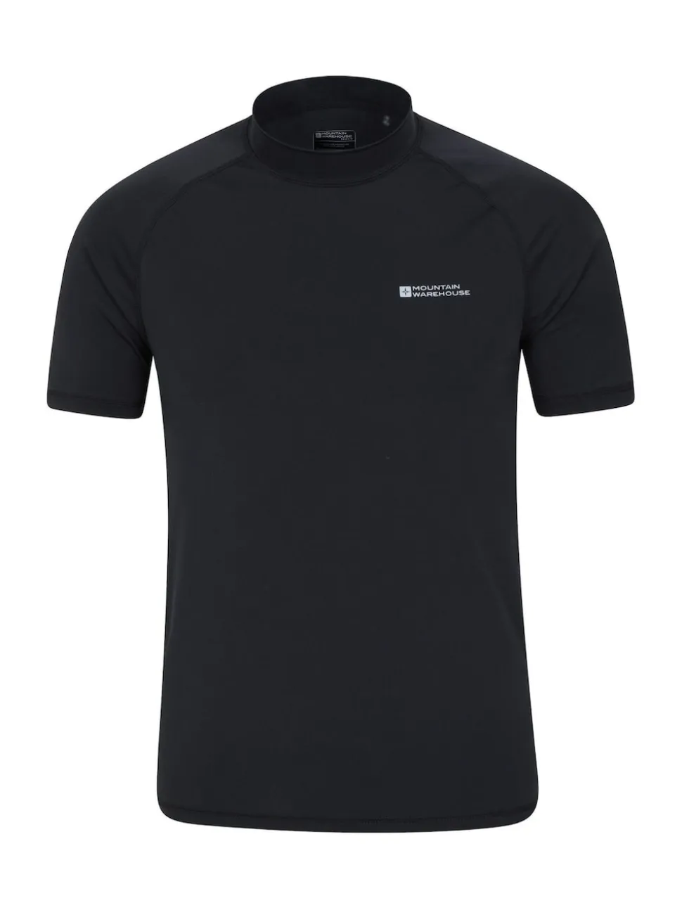 Mountain Warehouse Black UV Mens Rash Vest