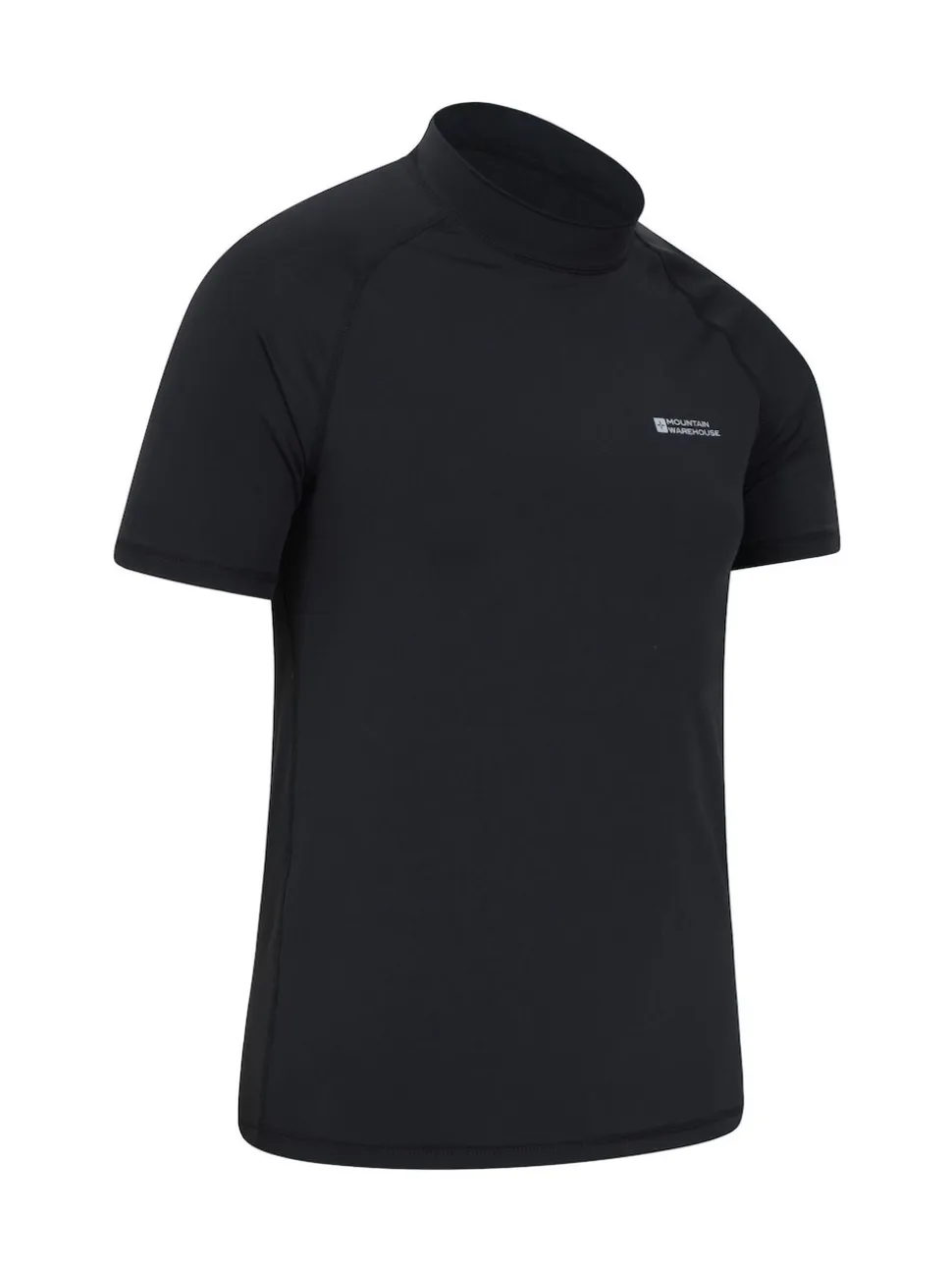 Mountain Warehouse Black UV Mens Rash Vest