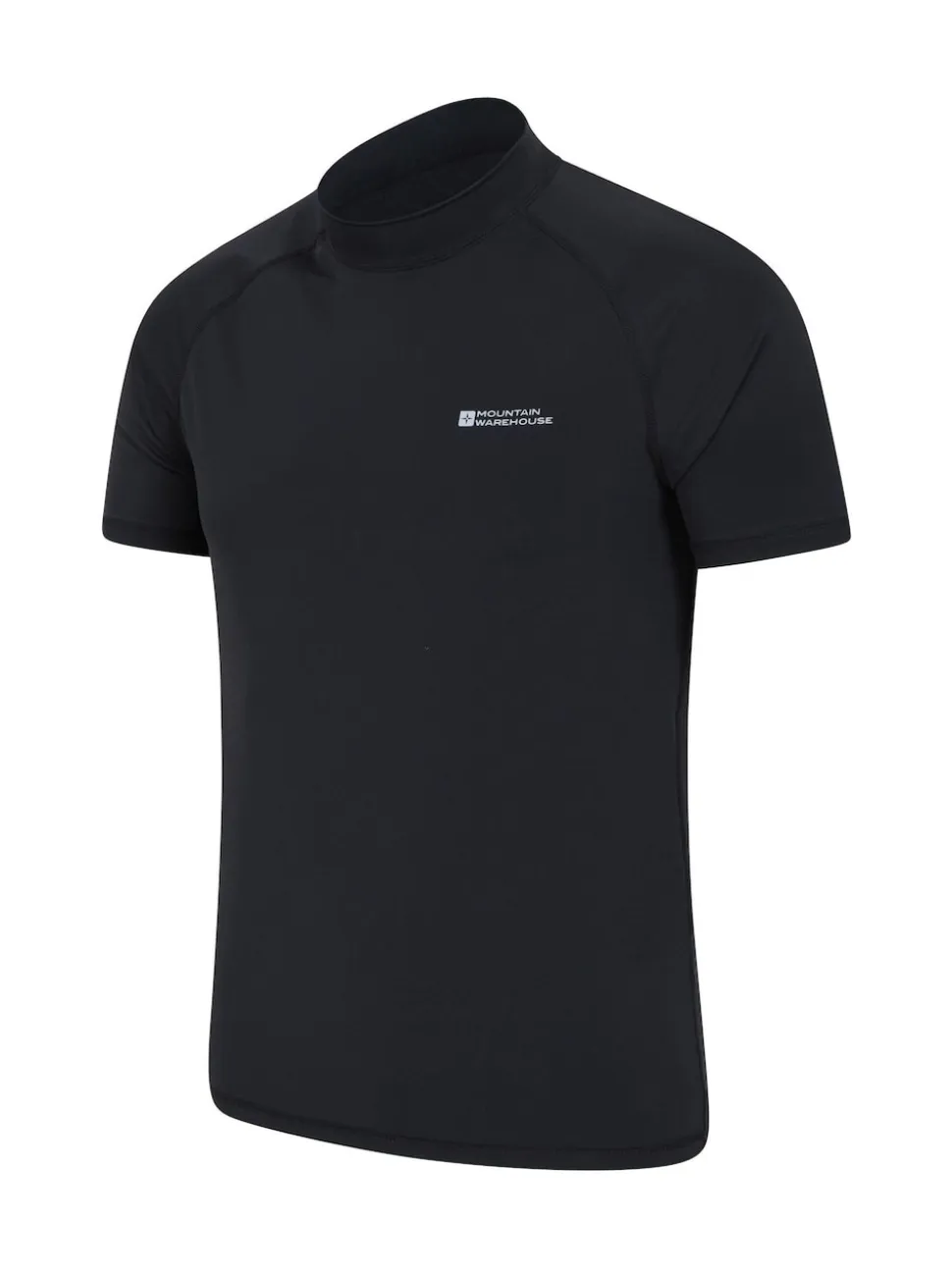 Mountain Warehouse Black UV Mens Rash Vest