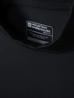 Mountain Warehouse Black UV Mens Rash Vest