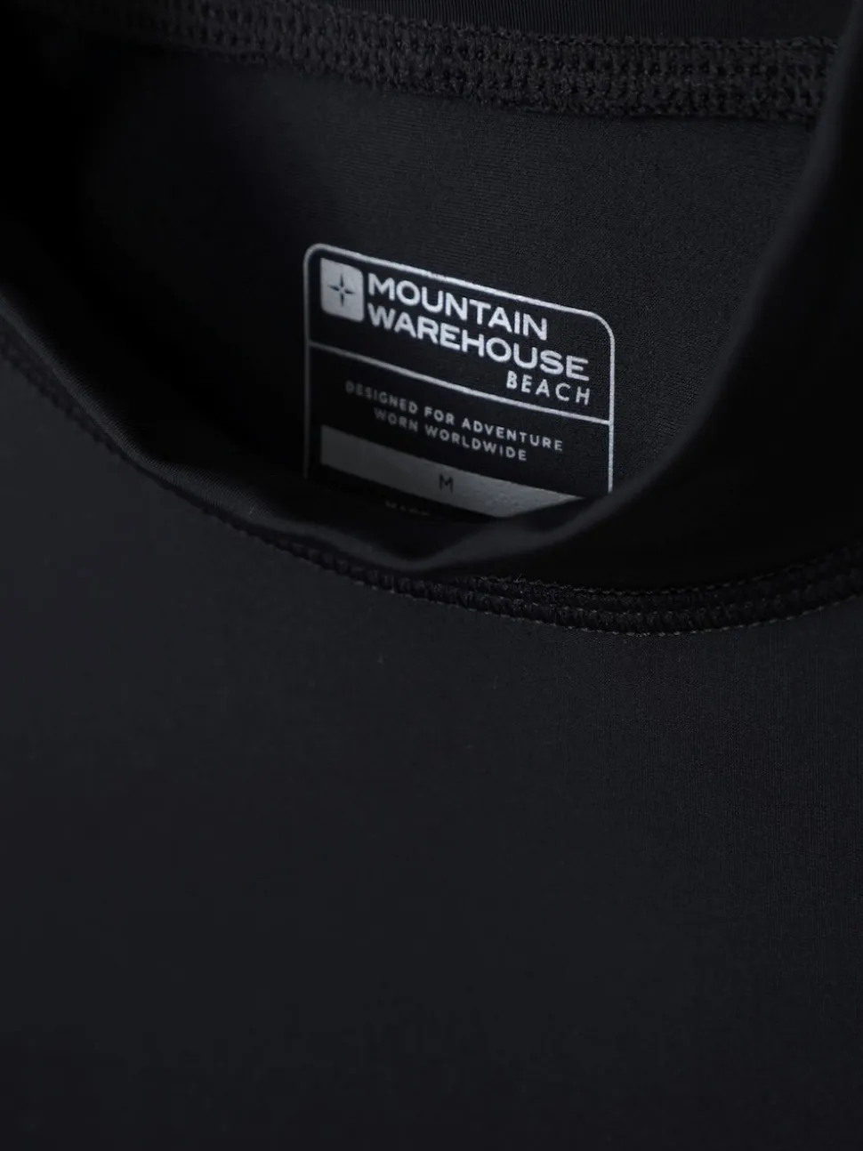 Mountain Warehouse Black UV Mens Rash Vest