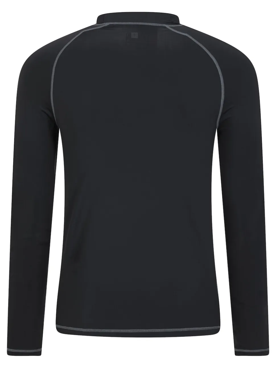 Mountain Warehouse Black Mens Long Sleeve Rash Vest