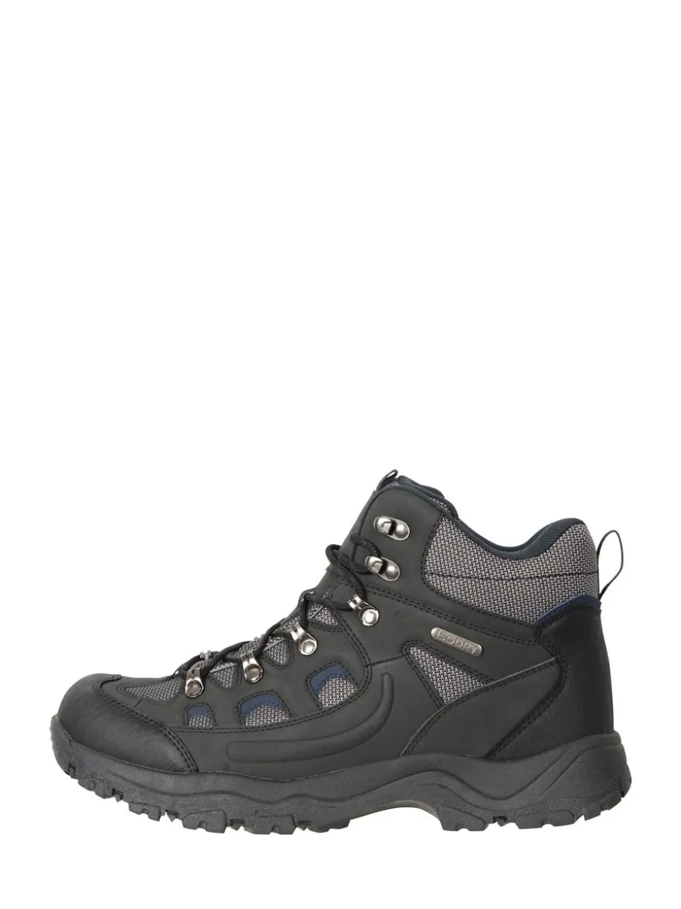 Mountain Warehouse Black Adventurer Mens Waterproof Walking Boots