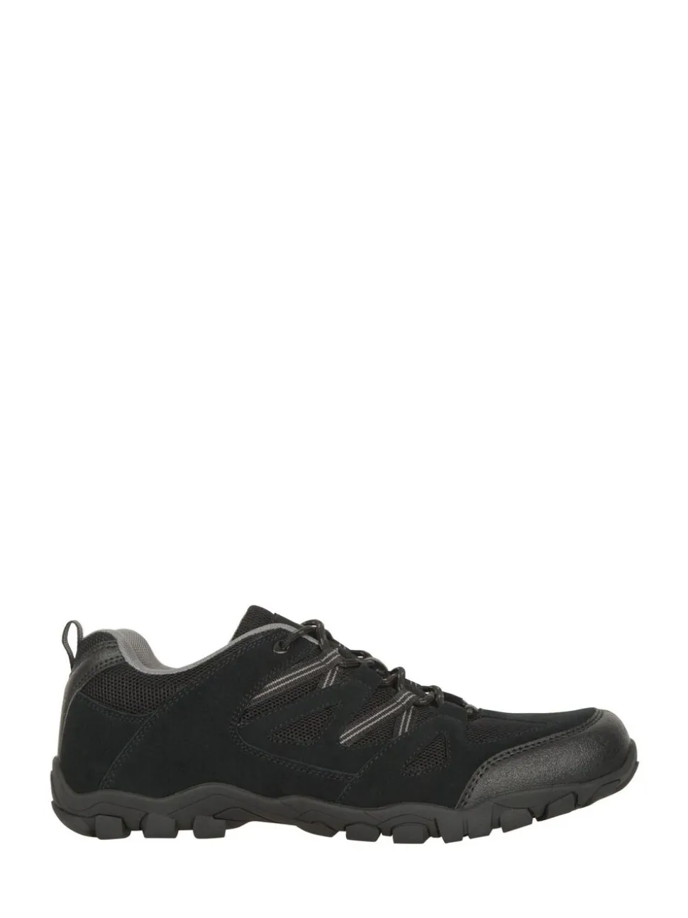 Mountain Warehouse Black Mens Outdoor III Walking Shoes