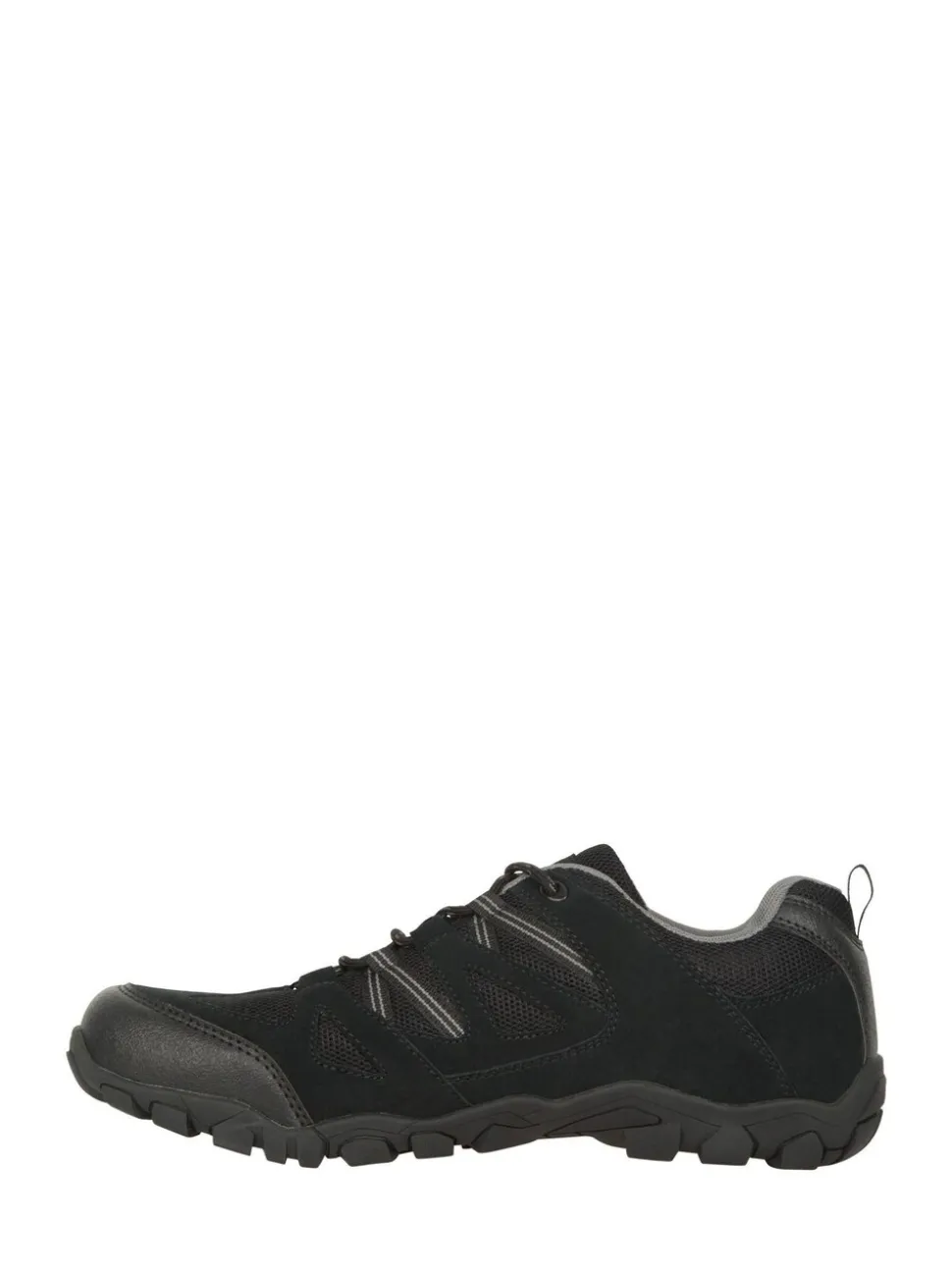 Mountain Warehouse Black Mens Outdoor III Walking Shoes