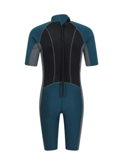Mountain Warehouse Black Mens Shorty Neoprene Wetsuit