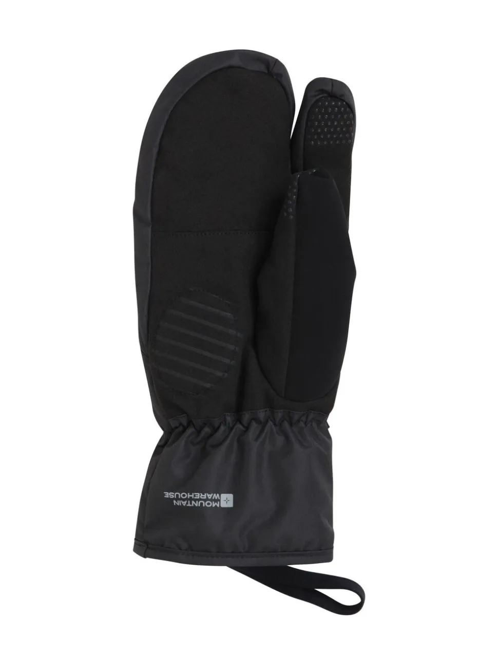 Mountain Warehouse Black Lobster Waterproof Breathable Ski Gloves