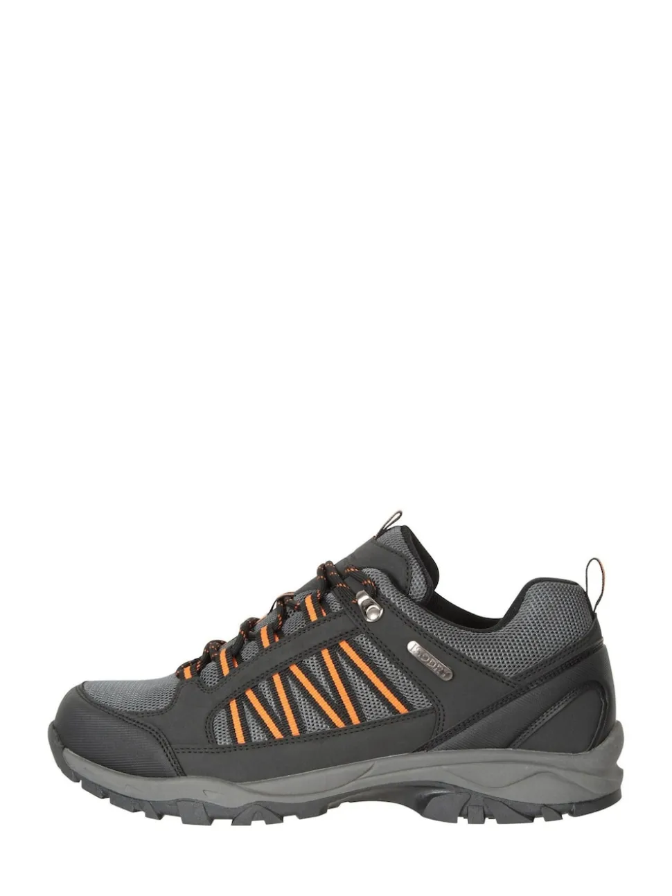 Mountain Warehouse Black Mens Path Waterproof Outdoor Walking Shoes