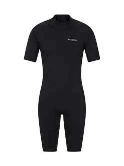 Mountain Warehouse Black Mens Shorty Neoprene Wetsuit