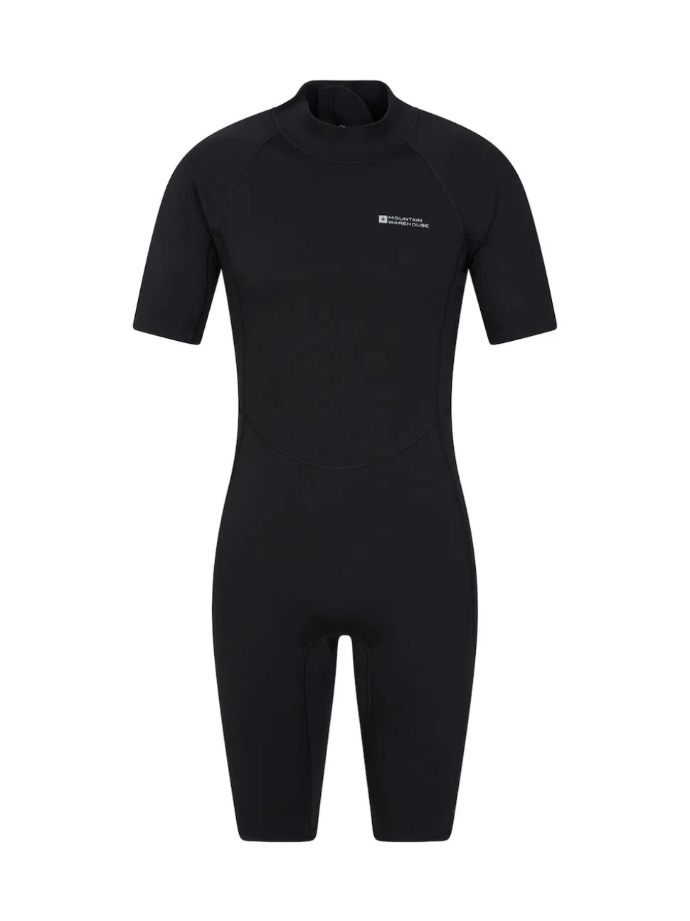 Mountain Warehouse Black Mens Shorty Neoprene Wetsuit