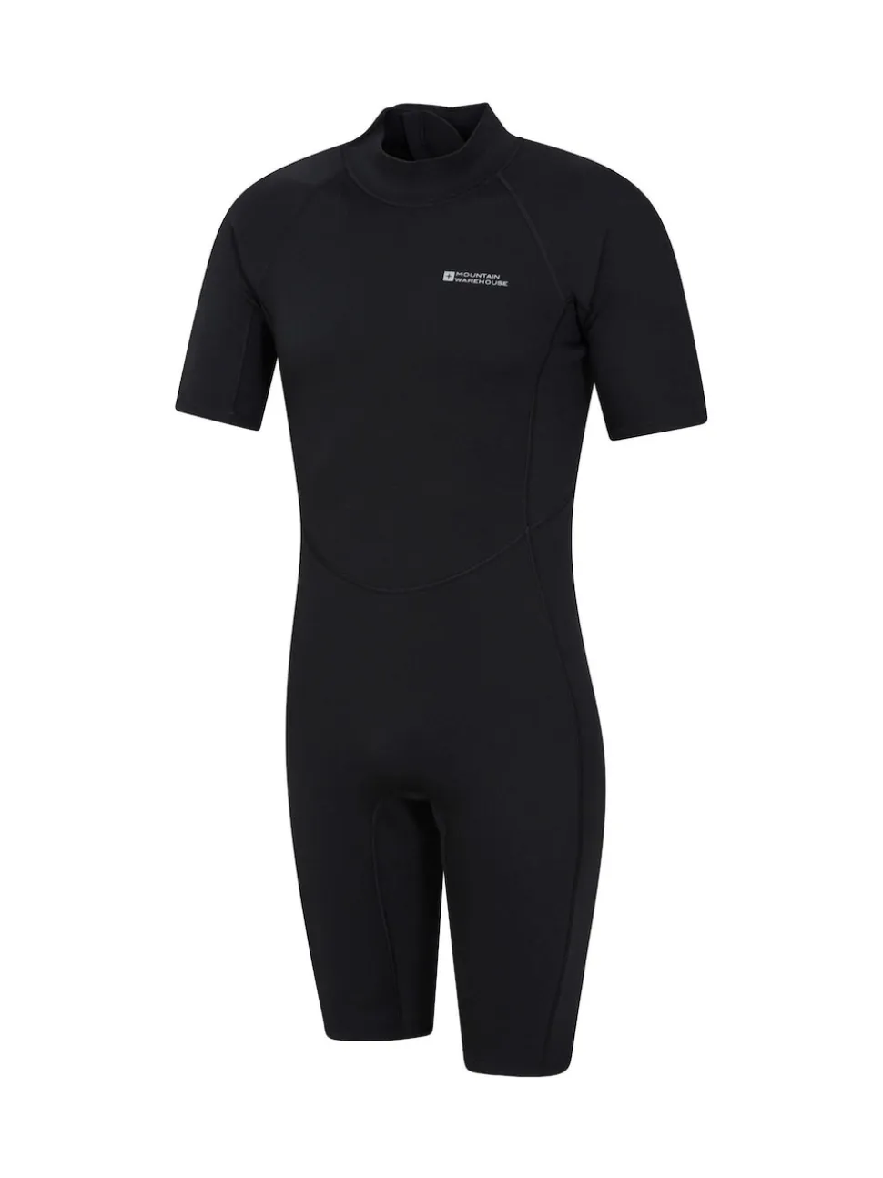 Mountain Warehouse Black Mens Shorty Neoprene Wetsuit