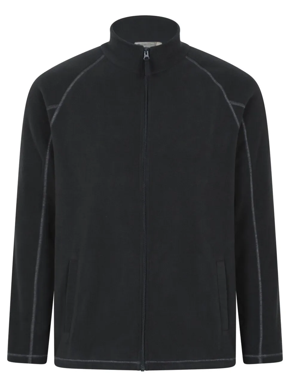 Mountain Warehouse Black Ashbourne Full Zip Fleece