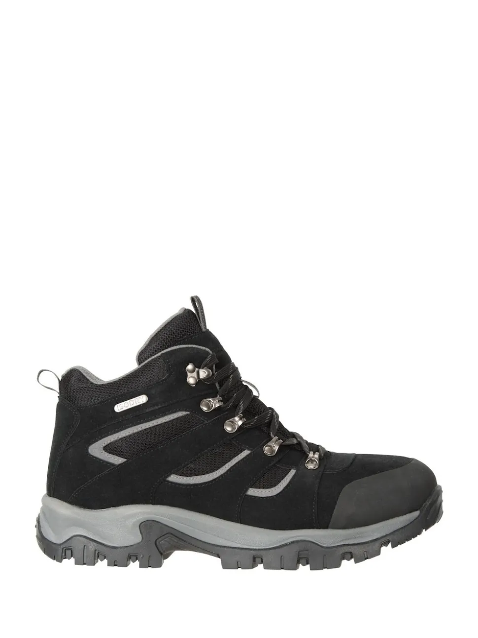 Mountain Warehouse Black Voyage Mens Waterproof Walking Boots