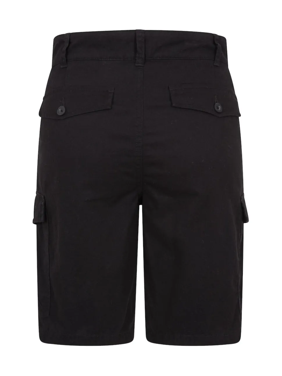 Mountain Warehouse Black Mens Lakeside 100% Cotton Cargo Shorts