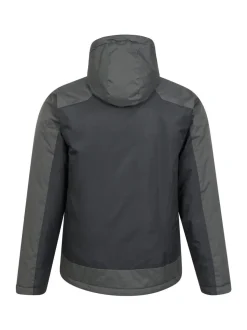 Mountain Warehouse Black Dusk III Mens Water Resistant Ski Jacket