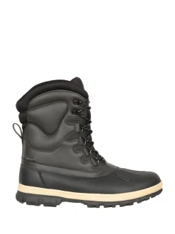 Mountain Warehouse Black Arctic Thermal Waterproof Snow Boots