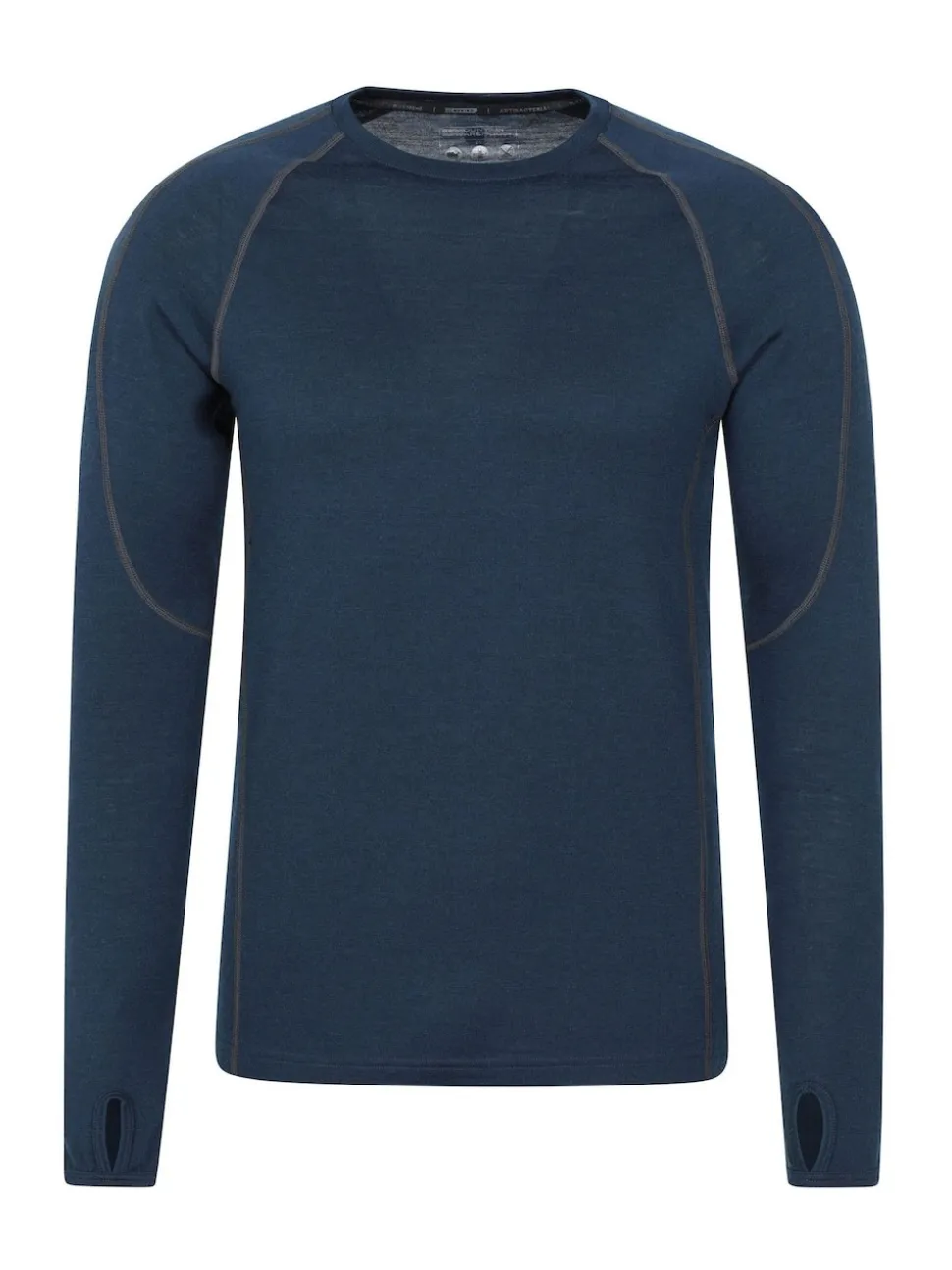 Mountain Warehouse Blue Asgard Mens Merino Top & Joggers Set
