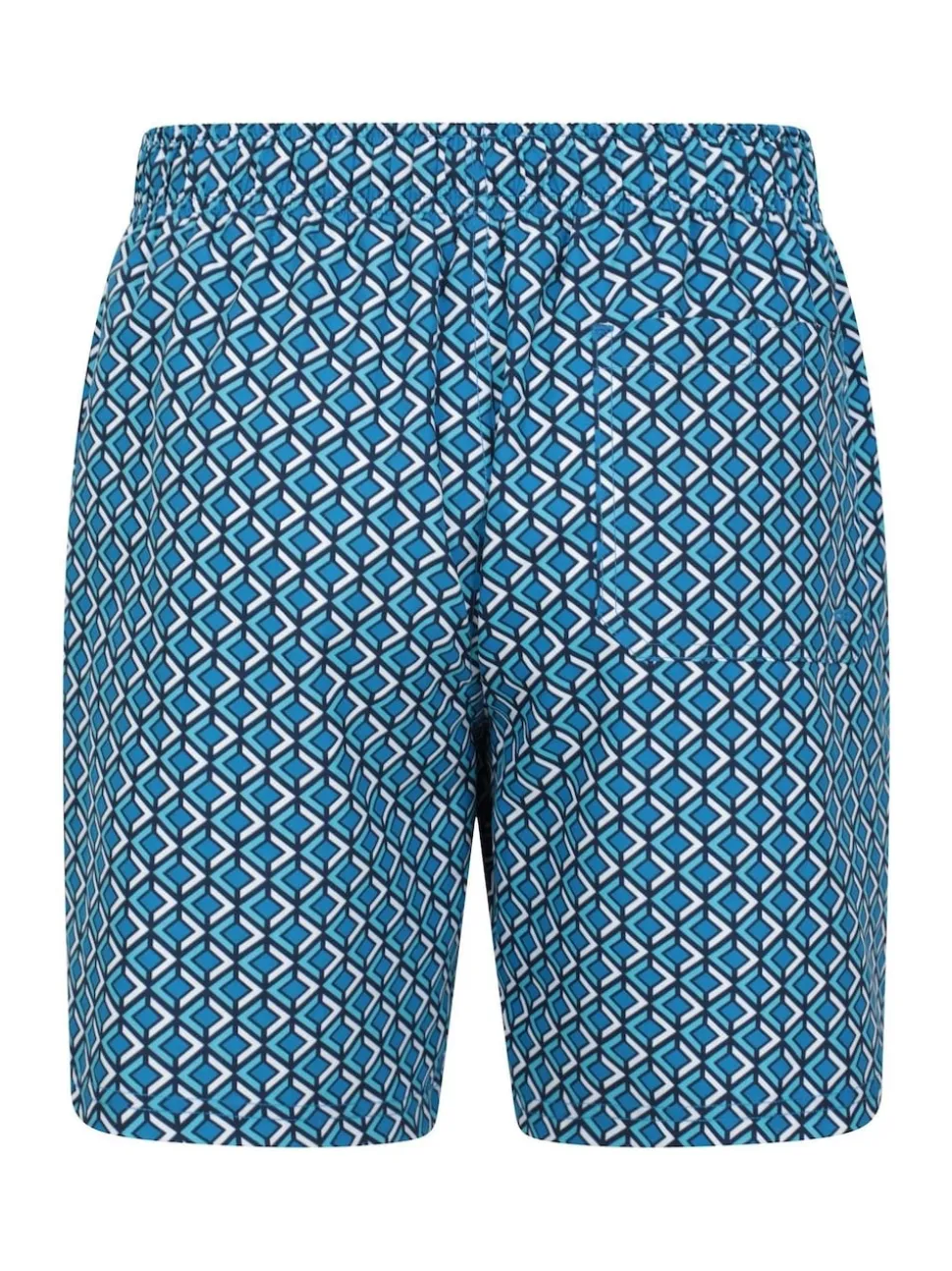 Mountain Warehouse Blue Ground Mens Aruba Printed Quick Drying Swimshorts with UV Max Protection