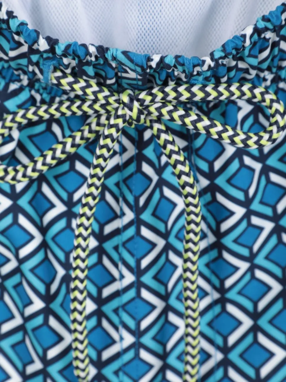 Mountain Warehouse Blue Ground Mens Aruba Printed Quick Drying Swimshorts with UV Max Protection