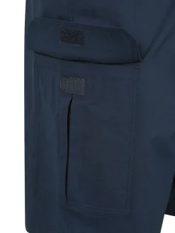 Mountain Warehouse Blue Mens Delta Cargo Quick Drying Stretch Shorts