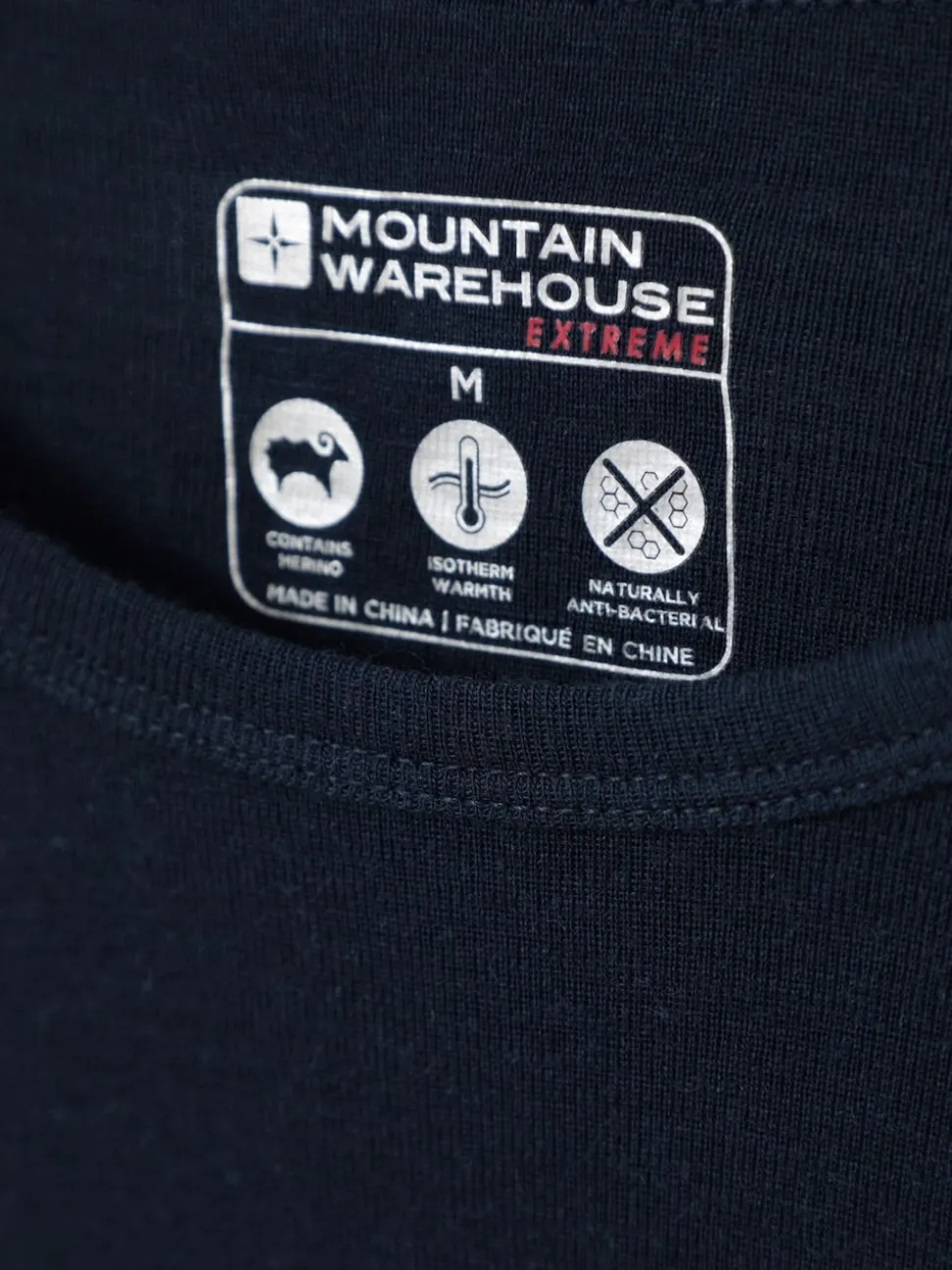 Mountain Warehouse Blue Merino Thermal Tops 2 Pack