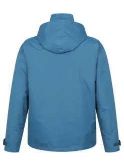 Mountain Warehouse Blue Marl Mens Fell 3-In-1 Water Resistant Jacket