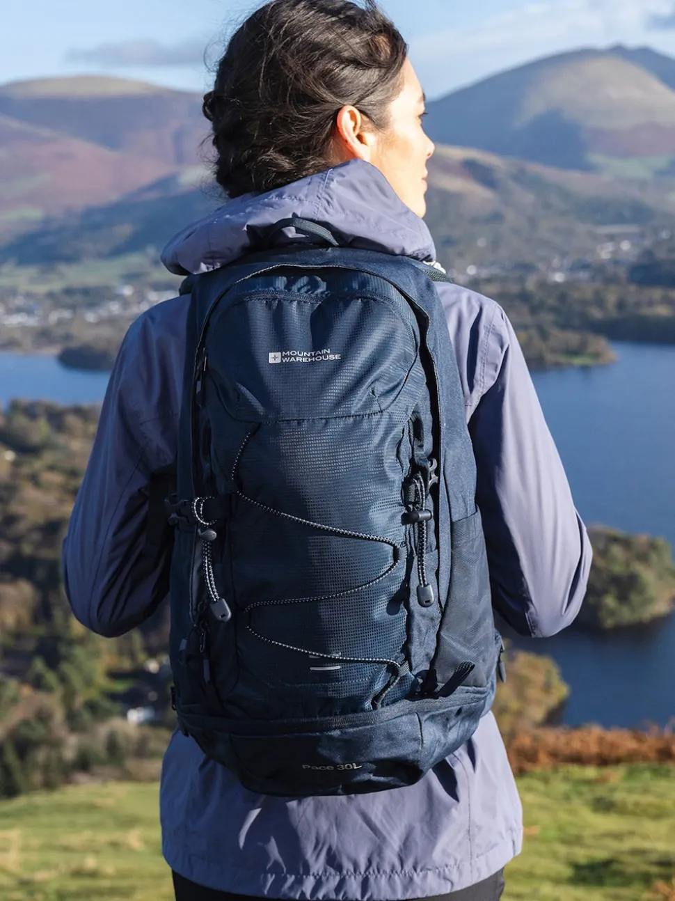 Mountain Warehouse Blue Pace Rucksack
