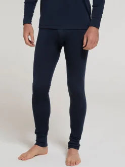 Mountain Warehouse Blue Talus Base Layer Trousers