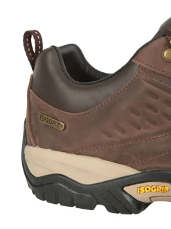 Mountain Warehouse Brown Pioneer II Mens Waterproof Extreme Leather Walking Shoes