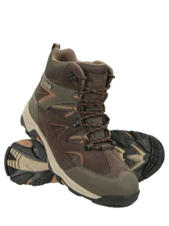 Mountain Warehouse Brown Mens Rapid Waterproof Boots
