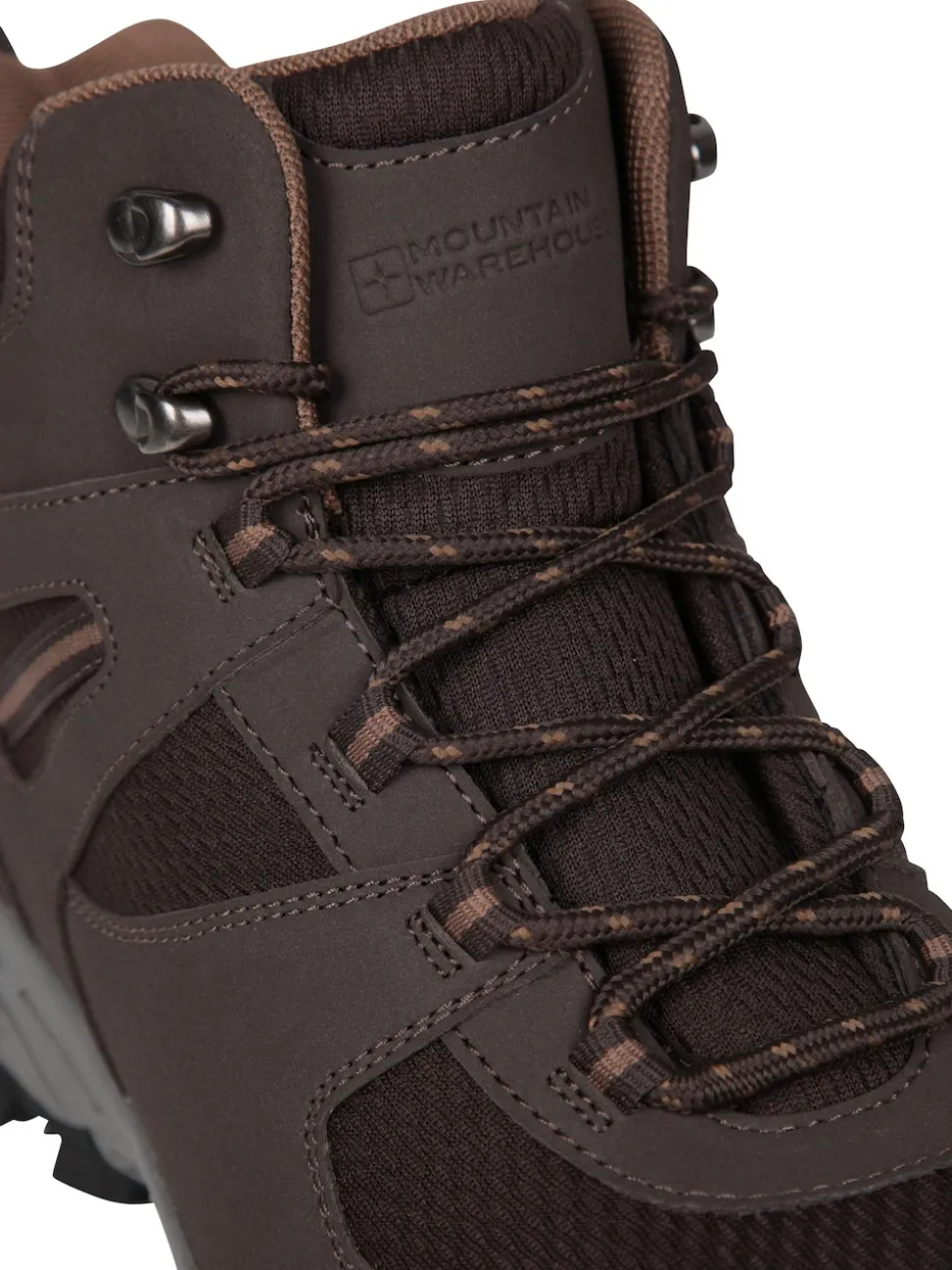 Mountain Warehouse Brown Mens Wide Fit Mcleod Boots