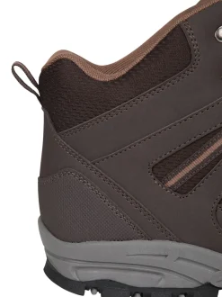 Mountain Warehouse Brown Mens Wide Fit Mcleod Boots