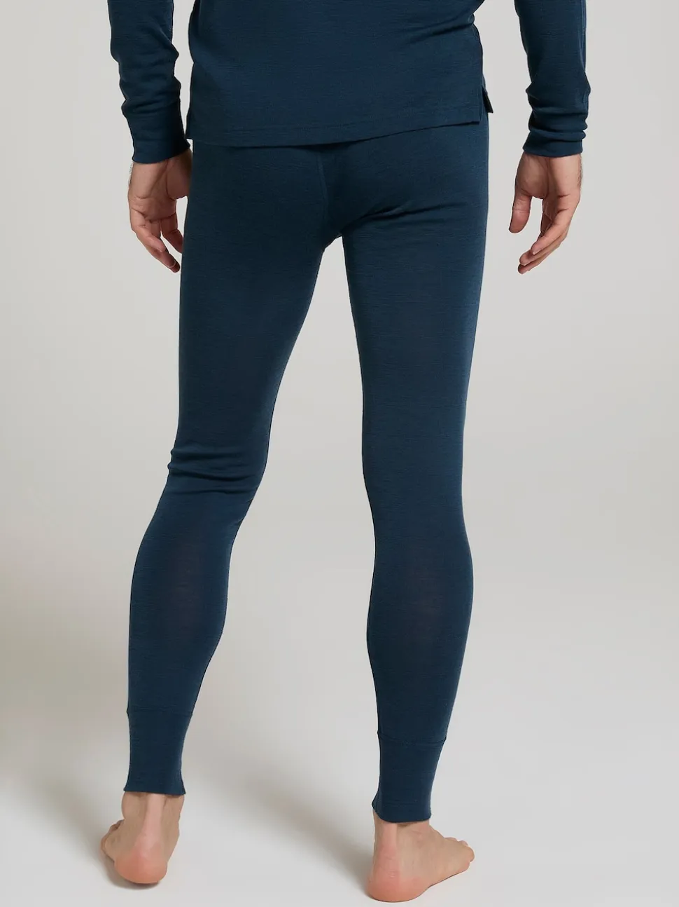 Mountain Warehouse Dark Black Mens Merino II Thermal Baselayer Joggers