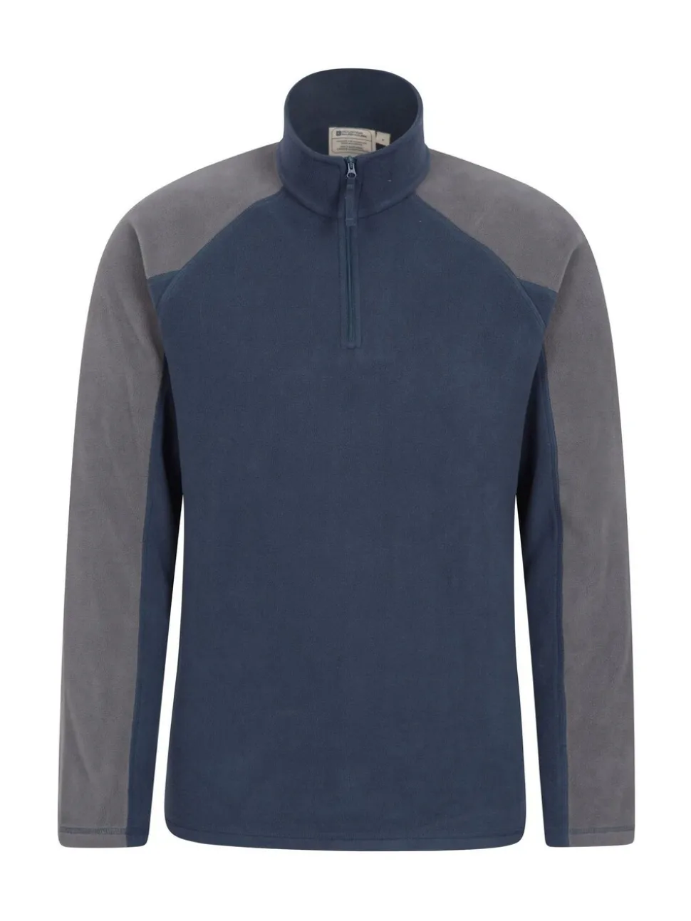 Mountain Warehouse Dark Blue Mens Ashbourne II Half Zip Fleece