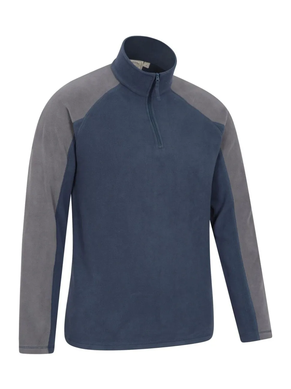 Mountain Warehouse Dark Blue Mens Ashbourne II Half Zip Fleece
