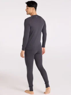 Mountain Warehouse Dark Grey Merino Mens Baselayer Top