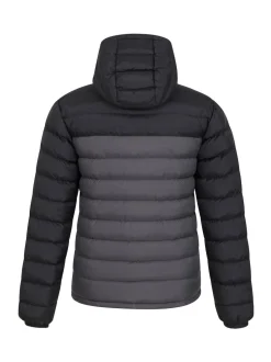 Mountain Warehouse Dark Grey Seasons II Mens Water Resistant Padded Jacket