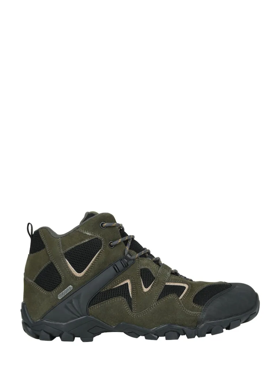 Mountain Warehouse Green Mens Curlew Waterproof Low Profile Walking Boots