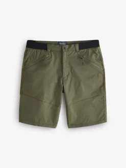 Mountain Warehouse Green Jungle Mens Trekking Shorts