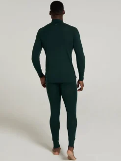 Mountain Warehouse Green Mens Merino II Thermal Baselayer Joggers