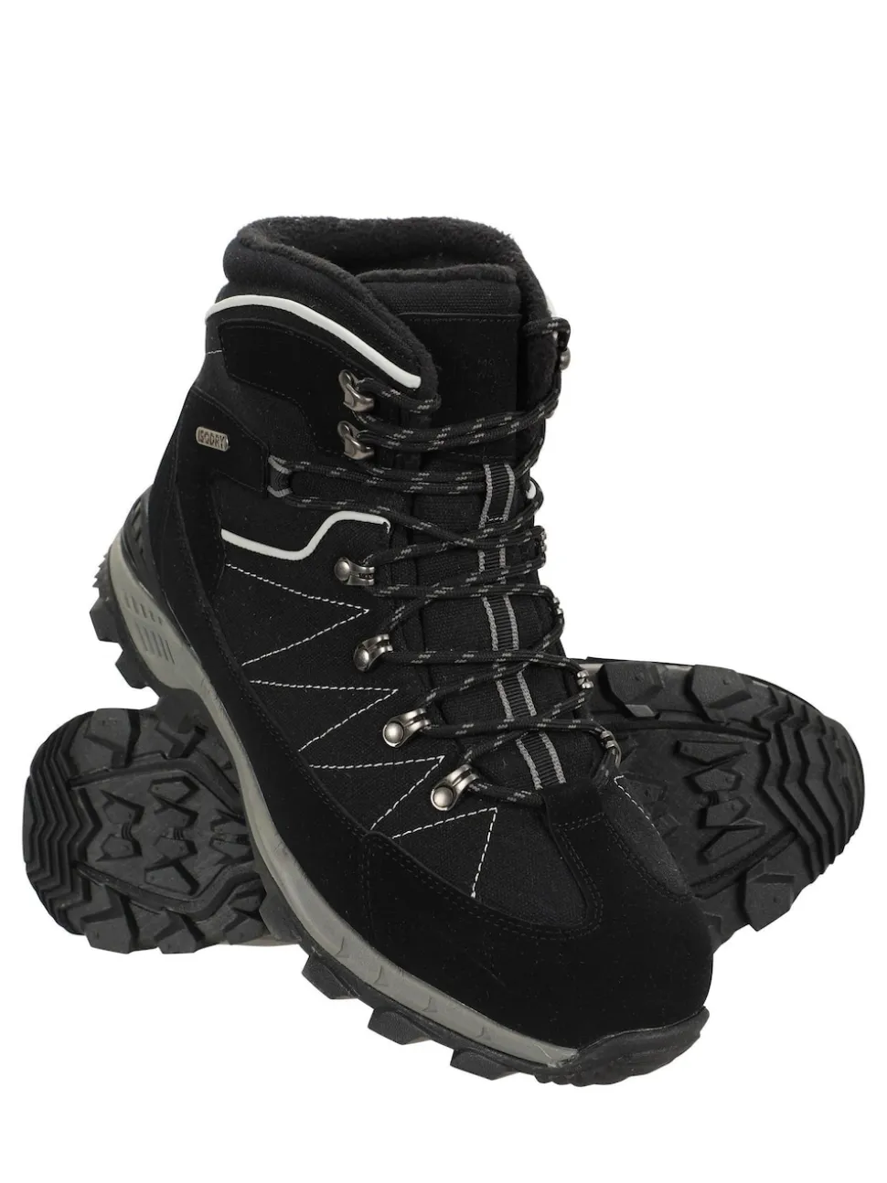 Mountain Warehouse Grey Boulder Winter Trekker Waterproof Boots
